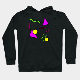 80's Neon Carpet Design Hoodie